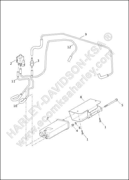 EVAPORATIVE EMISSIONS COMPONENTS